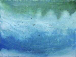 Alla prima en plein air, Glacer Park Lake View, 2013