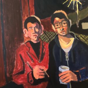Aaron & Robby Acrylic on Canvas 2021