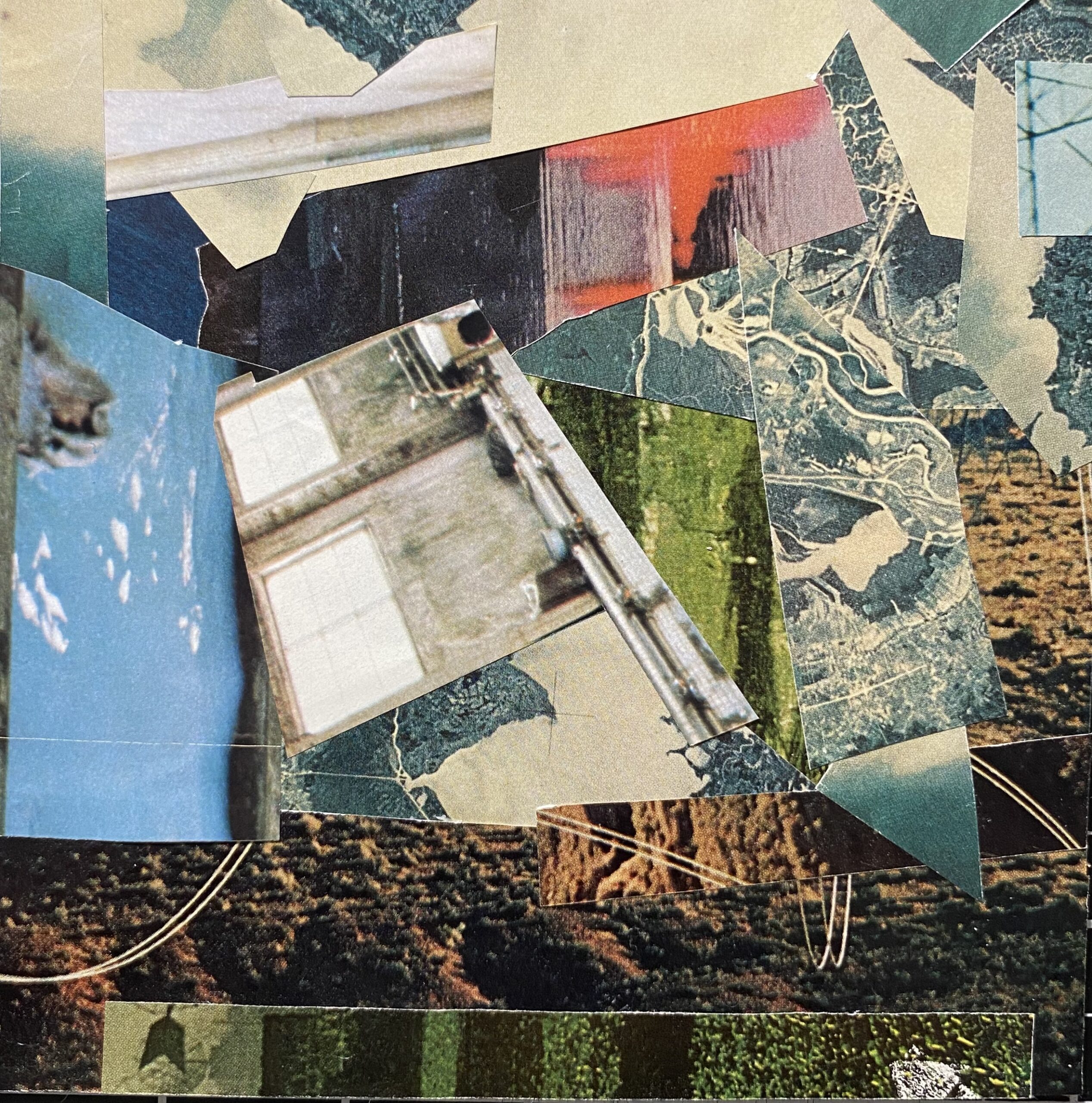 Seascape Collage Study 2025
