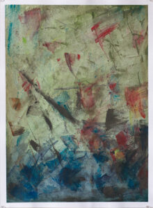 Report from a Shifting Coast * Year: 2022 * Materials: Watercolor on paper * Dimensions: 11 x 15 inches