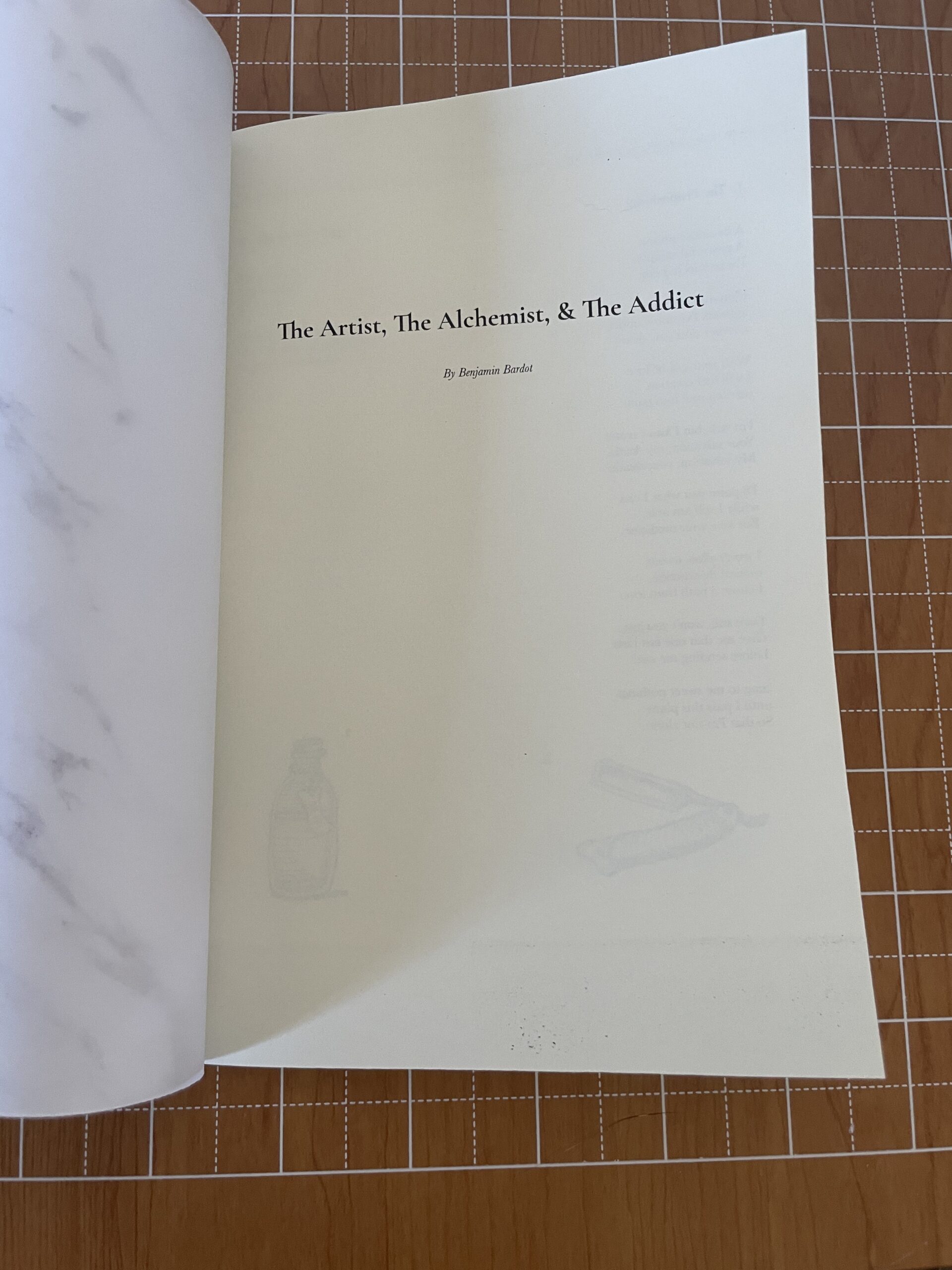 The Artist, The Alchemist, & The Addict - Artist Book - Image 3